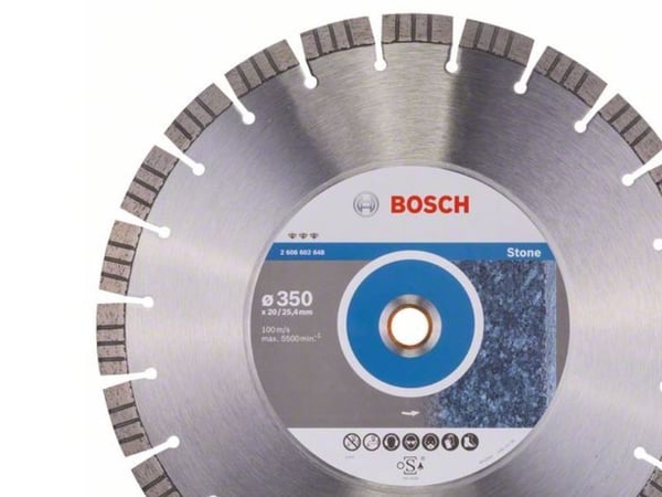 Bosch DIAMANTSKIVE 350X25,4MM PARAS KIVI KIVI Bosch DIAMANTSKIVE 350X25,4MM PARAS KIVI KIVI