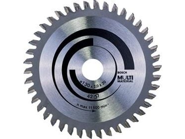 Bosch Multi Material - Sirkelformet sagblad - for multiformål - 130 mm - 42 tenner