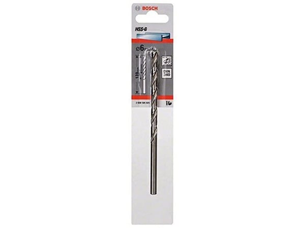 Bosch METALBOR HSS-G 6X139MM