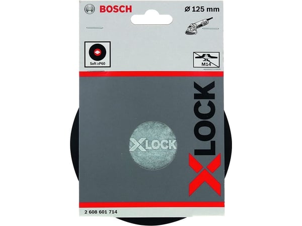 Bosch BAGSKIVE PLAST X-LOCK SOFT 125MM BAGSKIVE PLAST X-LOCK SOFT 125MM