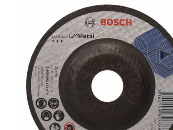 Bosch RUUVIHARAVA METALLI 115X6MM CUT STD