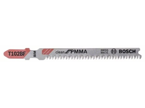 Bosch Clean For PMMA - Stivsavklinge - 92mm - T102BF - 2608636781 - 5 Stk.