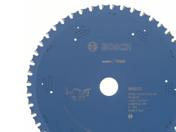 Bosch Expert - Sirkelformet sagblad - for metall - 230 mm - 48 tenner