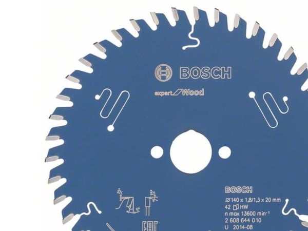 Bosch RUNDSAVKLINGE 140X20X1,8MM 42 T EXP WOOD