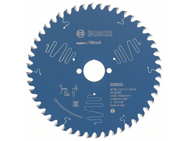 Bosch RUNDSAVKLINGE 190X30X2MM 48T EXP TRE