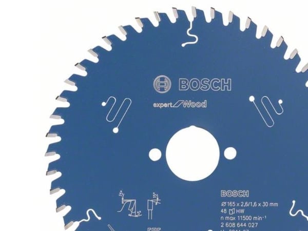 Bosch RUNDSAVKLINGE 165X30X2,6MM 48T EXP WOOD
