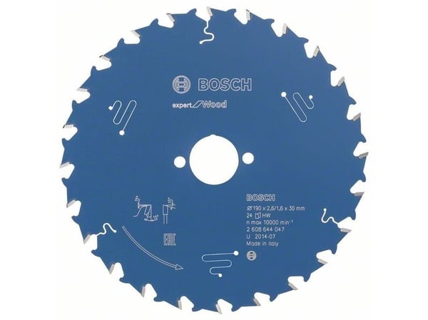 Bosch RUNDSAVKLINGE 190X30X2,6MM 24T EXP WOOD RUNDSAVKLINGE 190X30X2,6MM 24T EXP WOOD