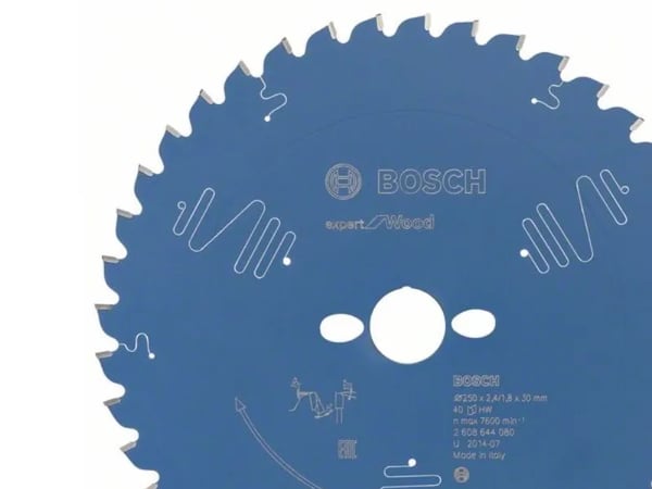Bosch RUNDSAVKLINGE 250X30X2,4MM 40T EXP WOOD RUNDSAVKLINGE 250X30X2,4MM 40T EXP WOOD