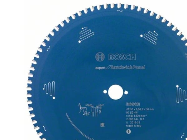 Bosch ROUND SAVKL 355X2,6X30MM 80T EXP SANDWICH