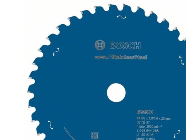 Bosch RUNDSAVKLINGE 192X20MM 38T EXP STAINLESS