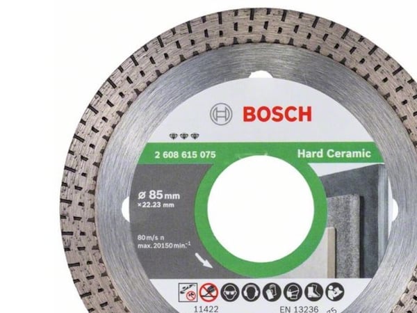 Bosch DIAMANTSKIVE HÅRD CERAMIC 85X22,23MM