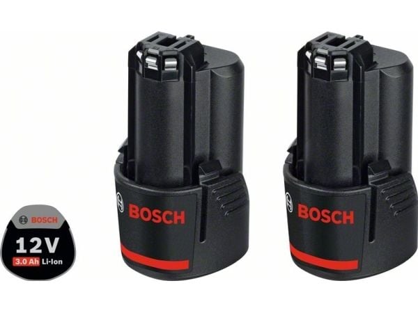 Bosch AKKUSARJA 12V 2X3AH C&G
