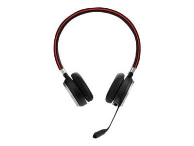 Jabra Evolve 65 UC stereo - Hodesett - on-ear - Bluetooth - trådløs - NFC - USB