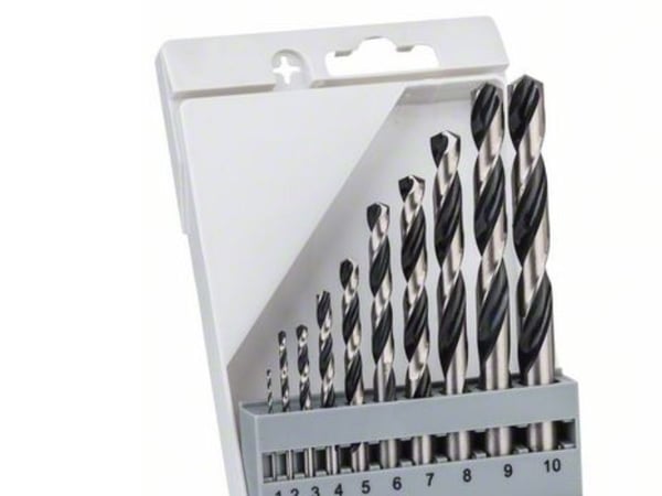Bosch METALBORSÆT POINTTEC HSS-R 1-10MM 10 STK 10 STK