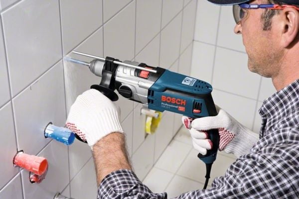 Bosch GSB 20-2 Professional - Hammerbor - 850 W - 2 hastigheter - nøkkelfri borhylse 13 mm - 36 N·m