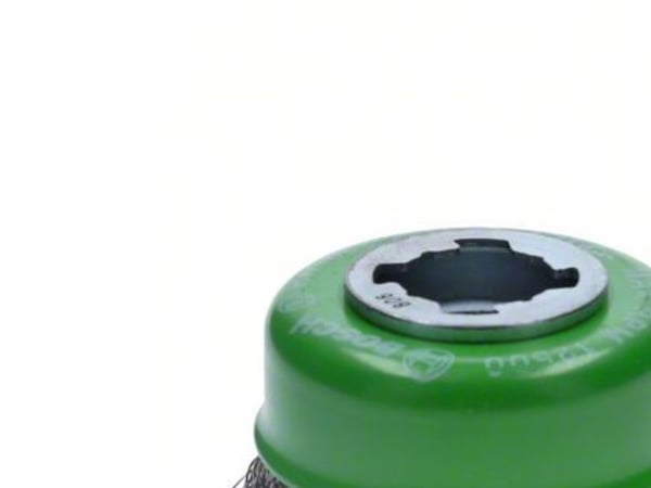 Bosch X-LOCK kopbørste, bølget, 0,30 x 75 mm, inox