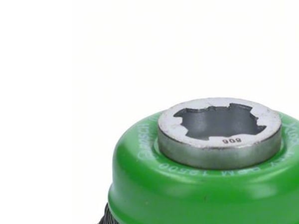Bosch heavy for Inox - Trådkoppbørste - for aluminium, rustfritt stål, ikke-jernholdig metall - 75 mm - X-LOCK - M14