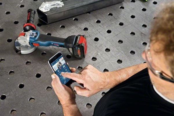 Bosch GWX 18V-10 SC Professional - Vinkelsliper - trådløs - 1000 W - uten batteri - 18 V - SOLO