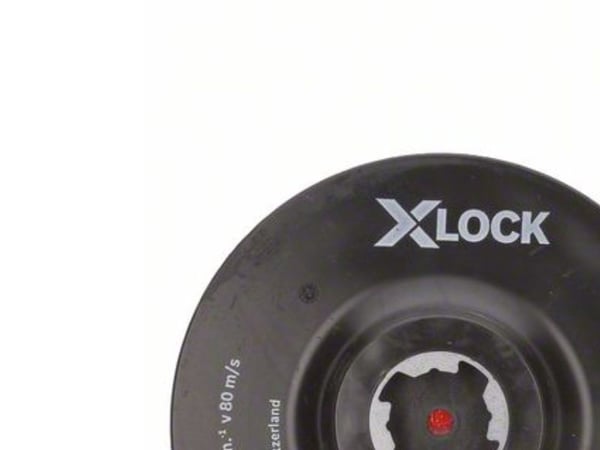 Bosch BAGSKIVE PLAST X-LOCK VELCRO 125MM