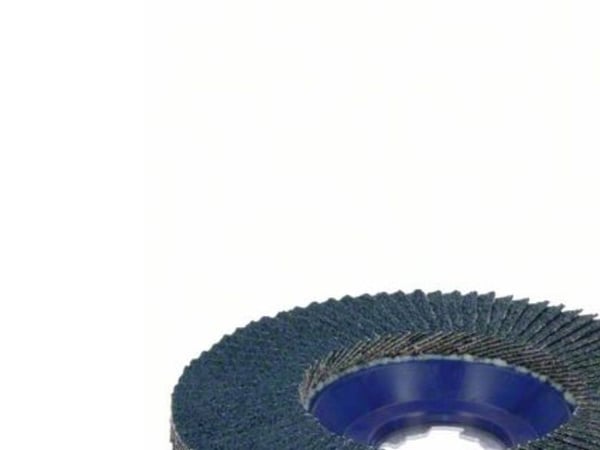 Bosch Best for Metal X571 - Klaffplate - for metall, rustfritt stål - 125 mm - X-LOCK - M14 - rund - grovkorn: 40