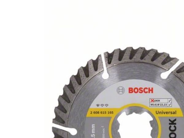 Bosch DIAMANTSKIVE XL STD UNIVERS 115X22,23MM