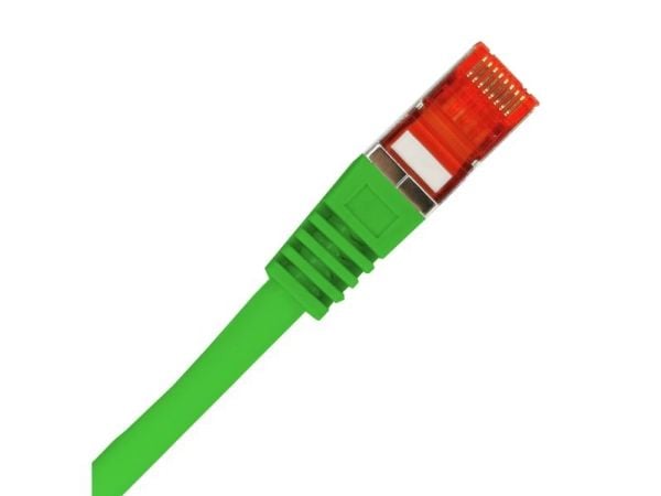 A-LAN KKS6ZIE2.0, 2 m, Cat6, F/UTP (FTP), RJ-45, RJ-45, Grønn