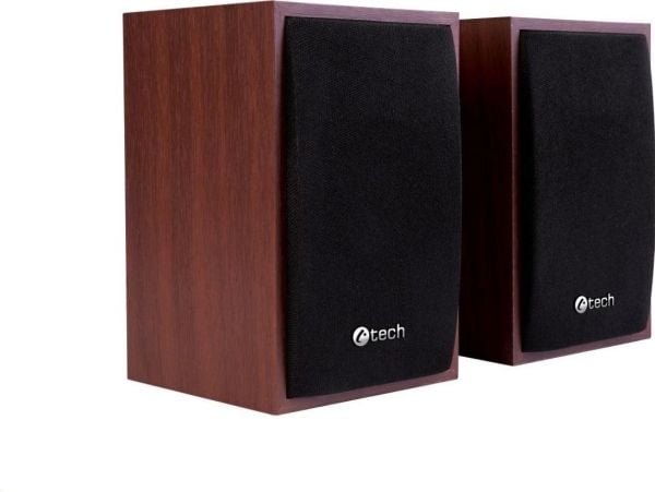C-Tech C-TECH kaiutin SPK-09, 2.0, puinen, USB