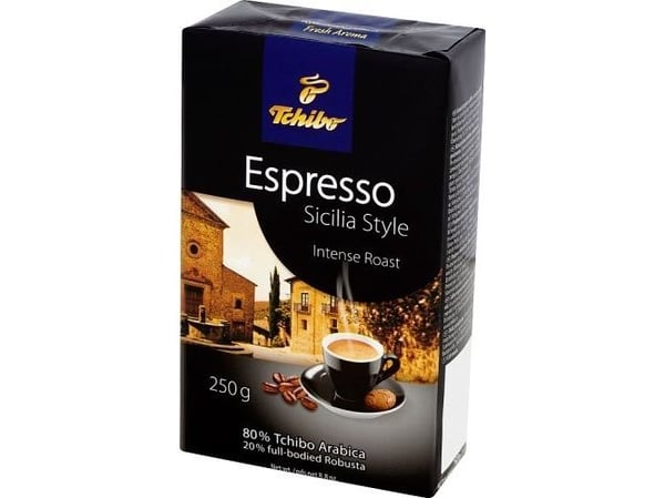 Malet kaffe Tchibo Espresso Sicilia Style 250 g
