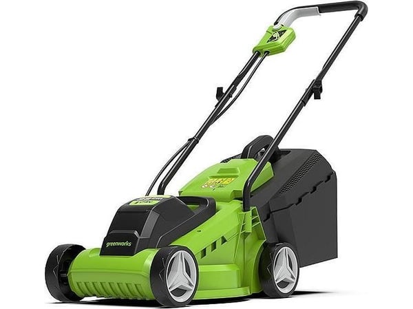 Greenworks 2516107, Gressklipper som man spaserer bak, 520 m², 33 cm, 2,5 cm, 7,5 cm, 260 m²