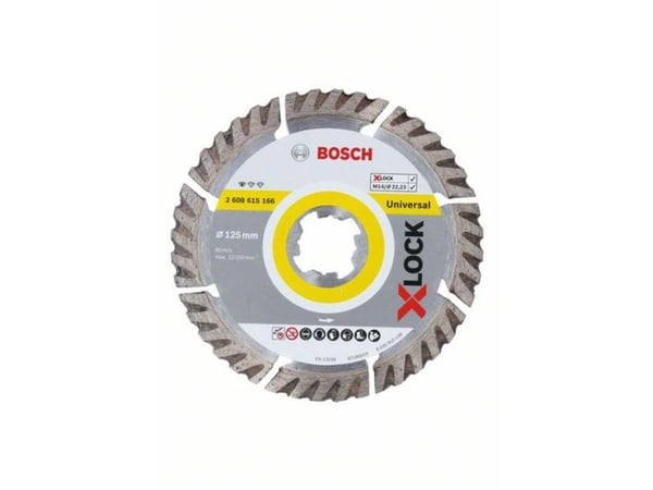 Bosch DIAMANTSKIVE XL STD UNIVERS 125X22,23MM