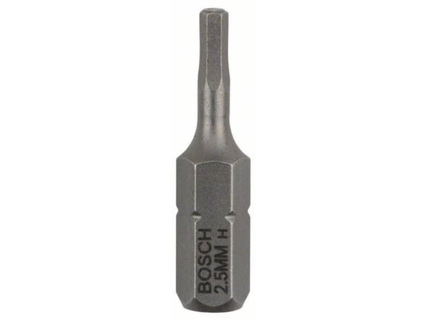 Bosch sekskant-bit 2,5 mm ekstra hard C 6.3 3 stk (2607001720)