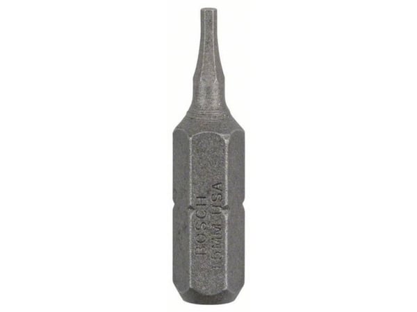 Bosch tilbehør Sekskantbit 1,5 mm ekstra hard C 6,3 3 stk 3 stk