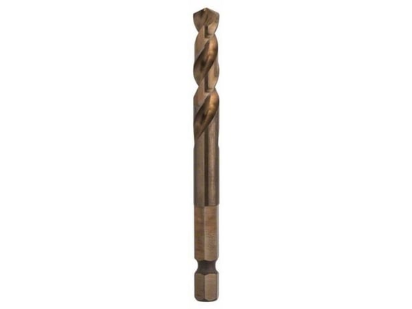 Bosch Progressor for Wood and Metal HSS-Co - Bor - for tre, metall - senterstykke - 7.15 mm - heksagonal - lengde: 80 mm