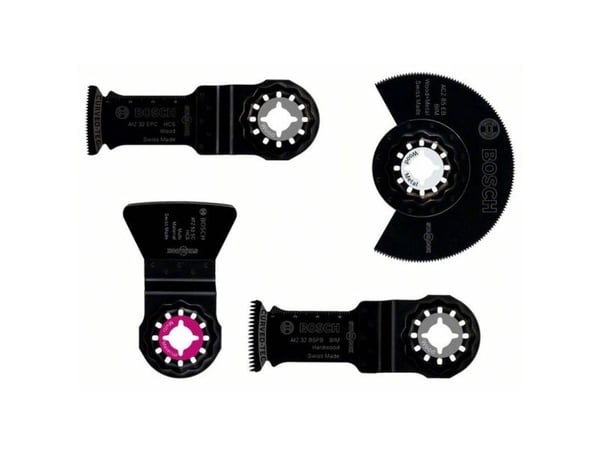 Bosch - Sagbladsett - for tre, laminat, parkett, laminerte paneler - 4 deler