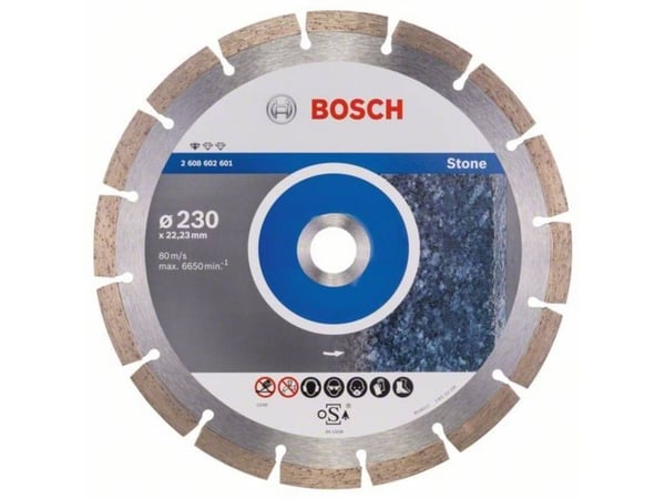 Bosch Standard for Stone diamantkappeskive 230 mm 22,23 mm hull 2608602601