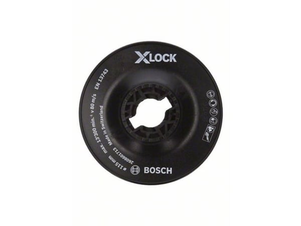 Bosch - Ryggingspute - 115 mm - X-LOCK
