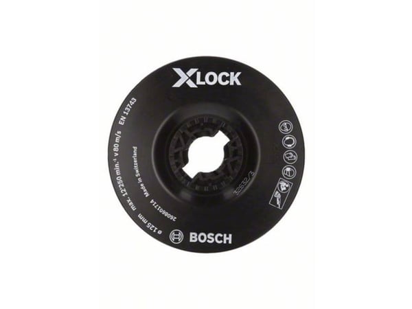 Bosch BAGSKIVE PLAST X-LOCK SOFT 125MM BAGSKIVE PLAST X-LOCK SOFT 125MM