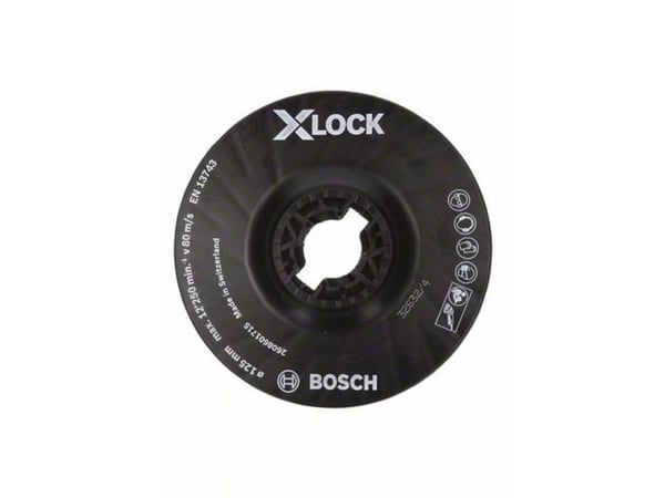 Bosch BAGSKIVE PLAST X-LOCK MEDIUM 125MM