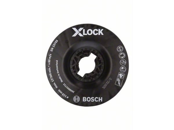 Bosch BAGSKIVE PLAST X-LOCK MEDIUM 115MM