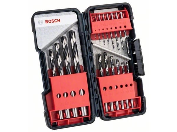 Bosch PointTeQ - Borsett - bor - 18 deler