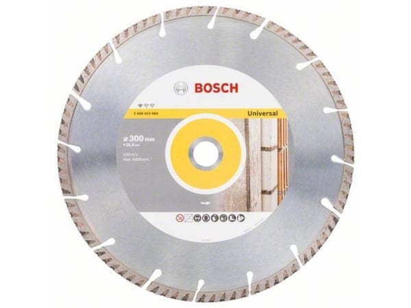 Bosch DIAMANTSKIVE STD UNIVRESAL 300X25,4MM