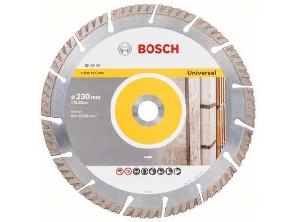Bosch DIAMANTSKIVE STD UNIVERSAL 230X22,23MM