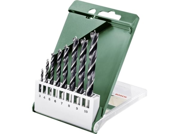 Bosch puinen spiraaliharjasarja 3-10MM 8 kpl