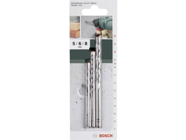 Bosch BETONBORSÆT Ø5X85/6X100/8X120MM 3 STK