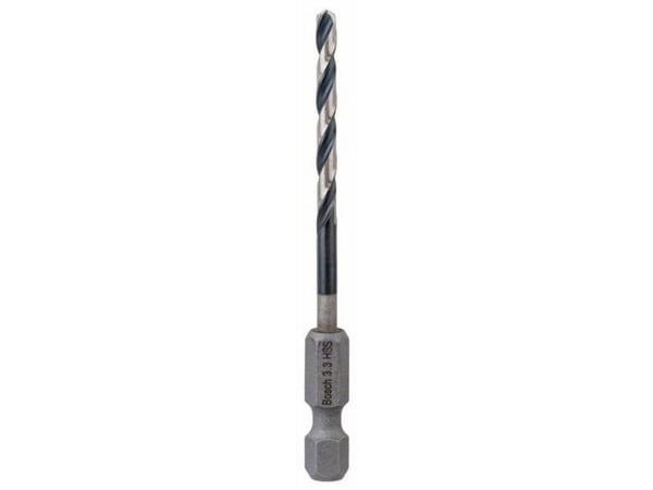 Bosch tilbehør 2608577050 metall spiralbor | 3,30 mm | total lengde 75 mm | DIN 338 | 1 stk