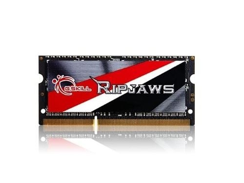 G.Skill Ripjaws F3-1600C9S-4GRSL - DDR3L - modul - 4 GB - SO DIMM 204-pin - 1600 MHz / PC3-12800 - CL9 - 1.35 V - ikke-bufret - ikke-ECC