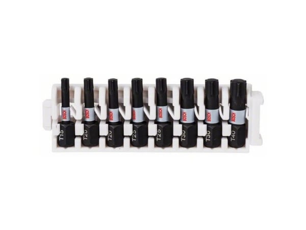 Bosch BITSSET IMPACT TX15-40 25MM 8 PAKETTIA