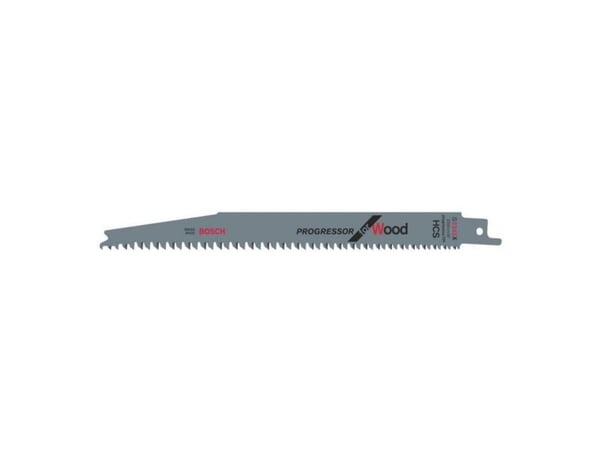 Bosch Progressor for Wood S 2345 X - Sagblad - for construction boards, tre, kartong, medium-density fibreboard (MDF), kryssfinér, plast - 5 deler ...