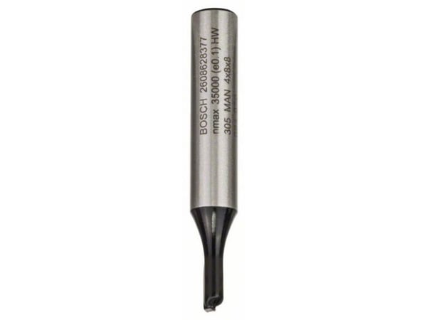 Bosch Standard for Wood - Rutertupp - Straight - 4 mm - lengde: 51 mm