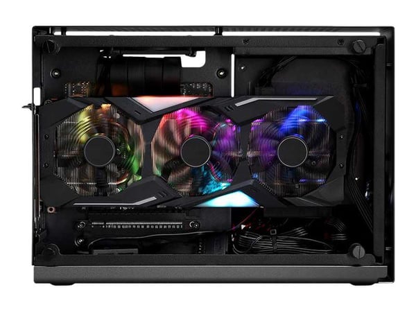 Zalman M2 mini - MT - mini-ITX - sidepanel med vindu (akryl) - ingen strømforsyning (SFX12V) - sølv - USB